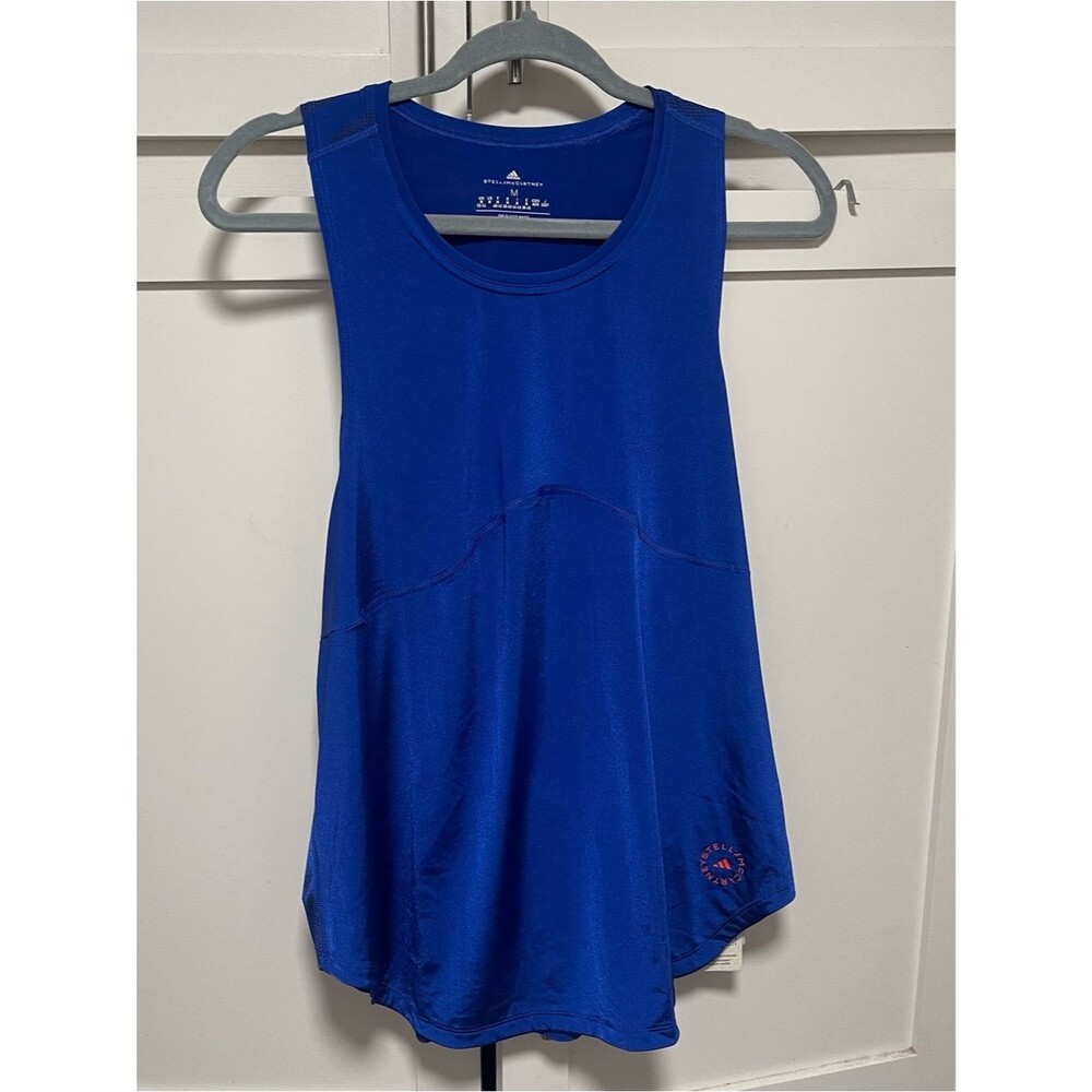 Stella McCartney Adidas Tank top blue Sz M NWT - Picture 5 of 10